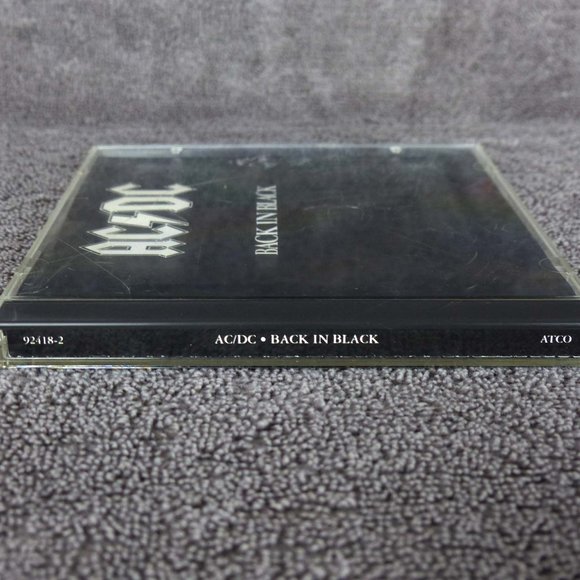 AC/DC Back In Black CD BMG Direct Marketing Club Edition Atco D105828 1980 Rock - Picture 12 of 12